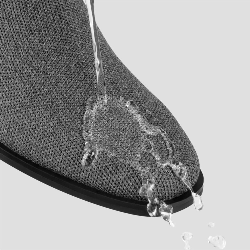 NEW VIVAIA Square-Toe Water-Repellent Ankle Boots (Ryan Pro) 9.5 (41) rich grey - Picture 2 of 12